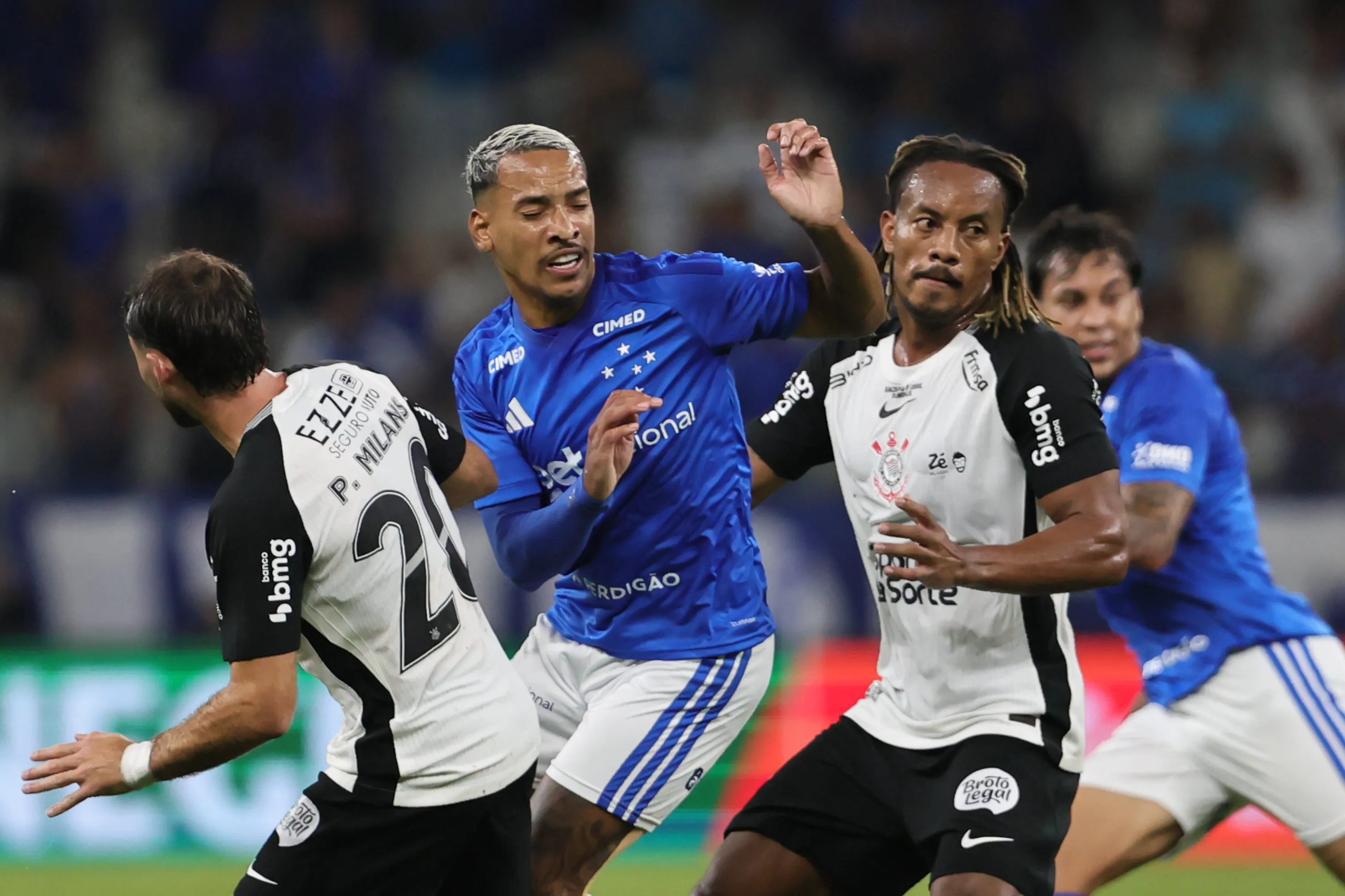 Cruzeiro x Corinthians. Foto: Gilson Lobo/AGIF