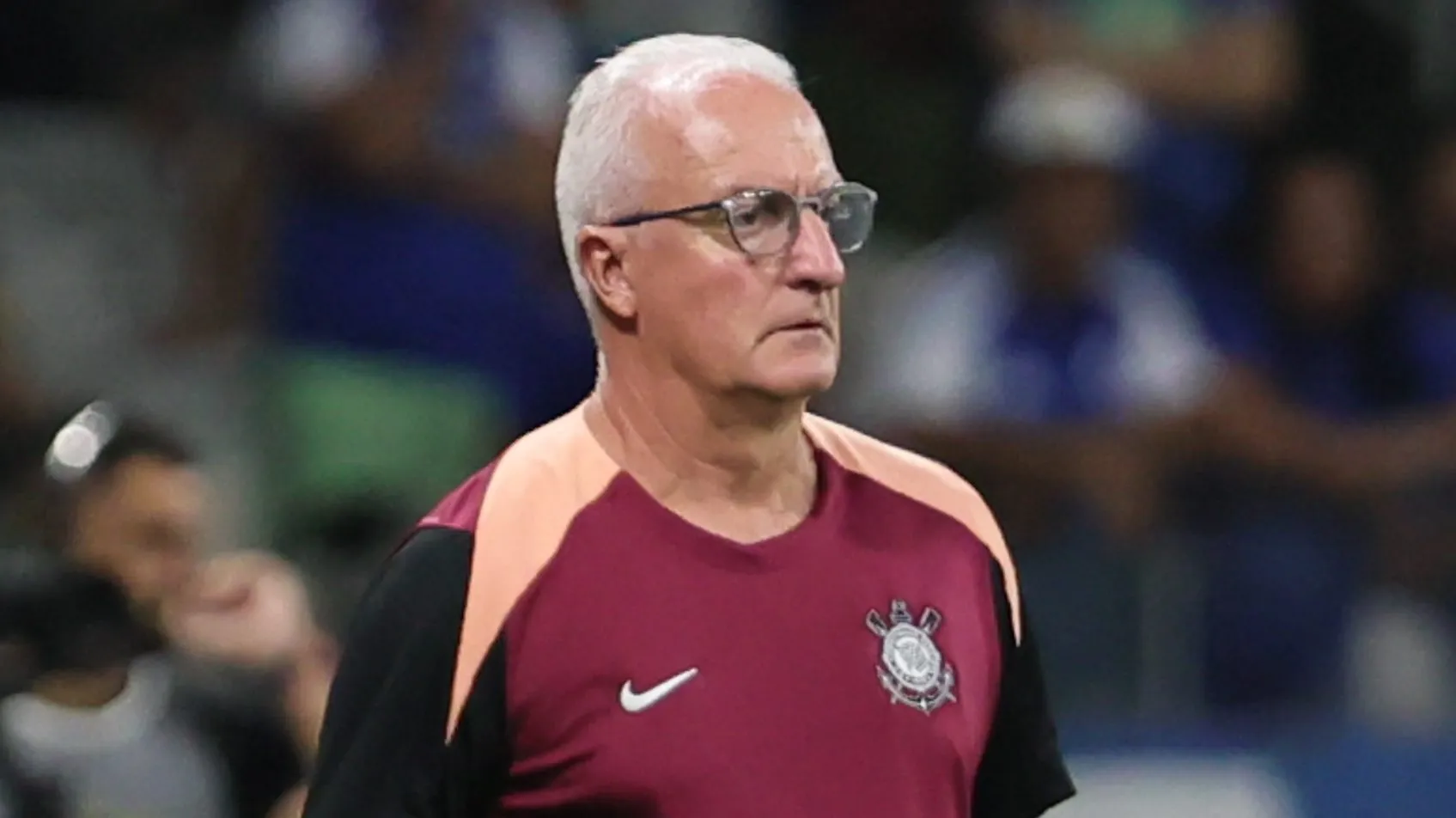 Dorival Júnior técnico do Corinthians durante partida contra o Cruzeiro. Foto: Gilson Lobo/AGIF