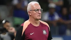 Dorival Júnior técnico do Corinthians durante partida contra o Cruzeiro. Foto: Gilson Lobo/AGIF
