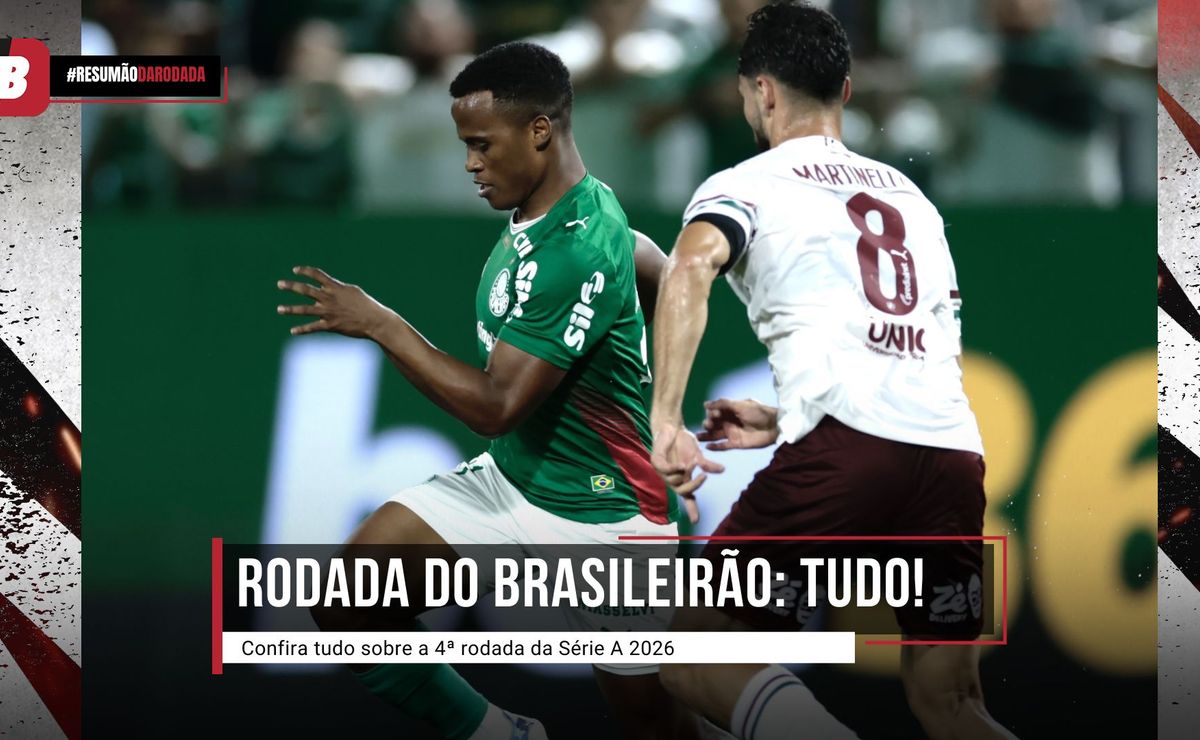 Brasileirão: Resumo da Rodada 4, confira tudo o que rolou