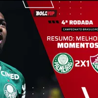 Vitor Roque e Allan marcam e Palmeiras vence o Fluminense