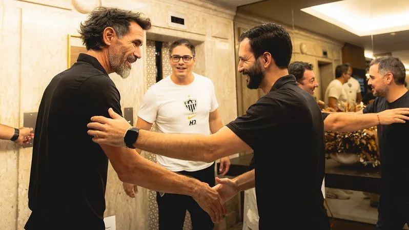 Dominguez no Galo. Foto: Pedro Souza / Atlético