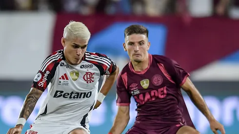 Flamengo precisa reverter o resultado contra o Lanús para ser campeão da Recopa Sul-Americana –
Foto: Marcelo Endelli/Getty Images