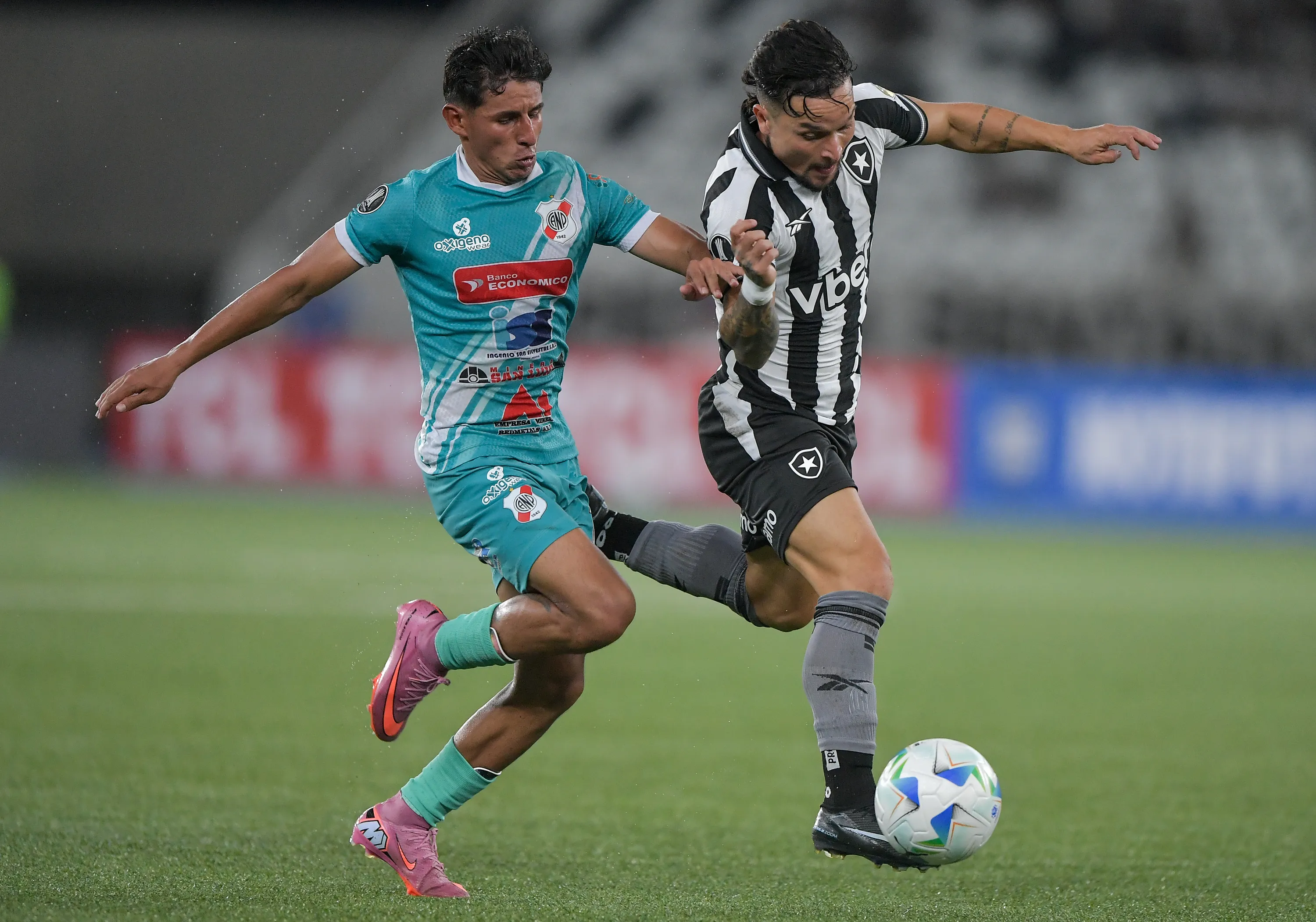Botafogo venceu o Nacional Potosí pela Libertadores. Foto: Thiago Ribeiro/AGIF