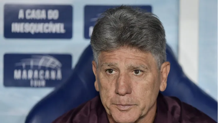 Renato Gaúcho durante jogo do Fluminense, clube que ele defendeu anteriormente.