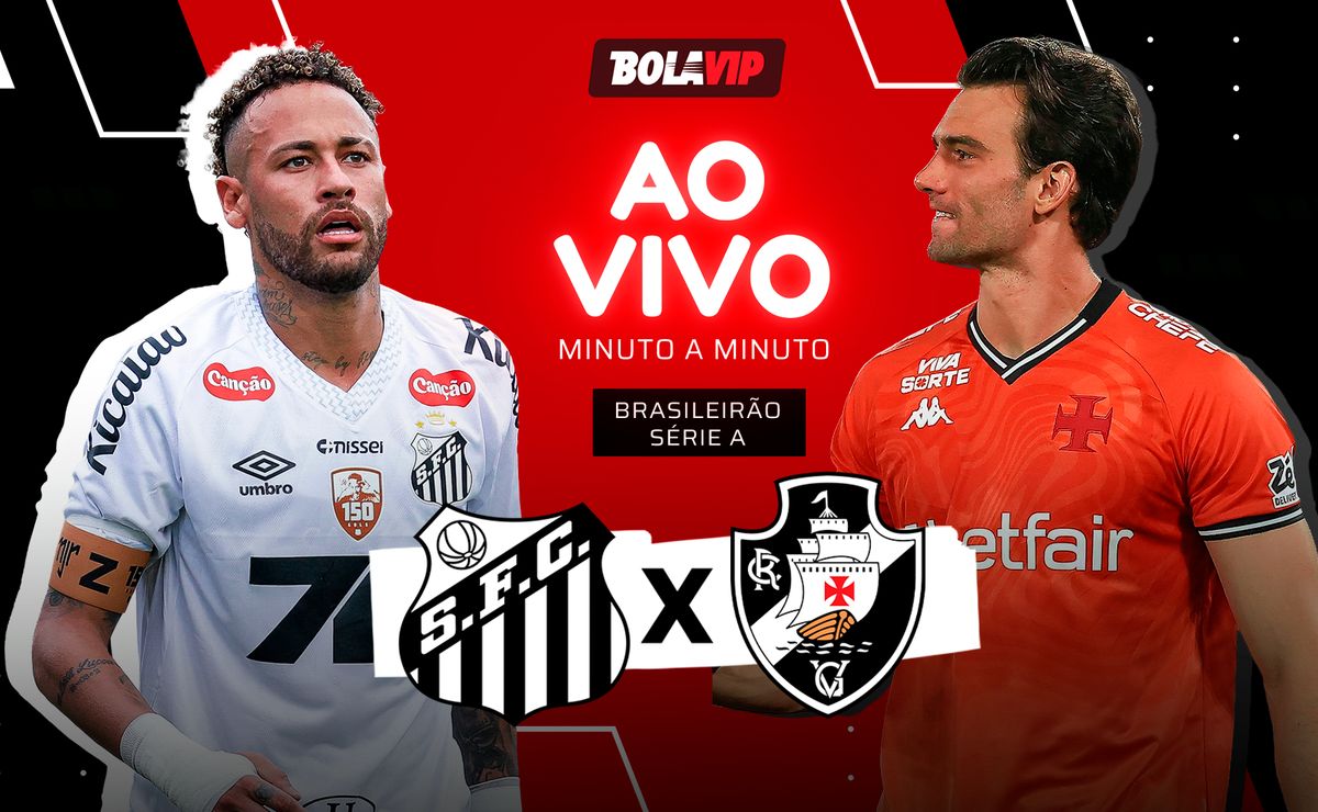 Santos x Vasco AO VIVO – Pré jogo em andamento pelo Brasileirão 2026