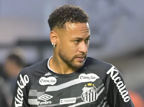 Neymar causa confusão em Santos x Vasco após provocação