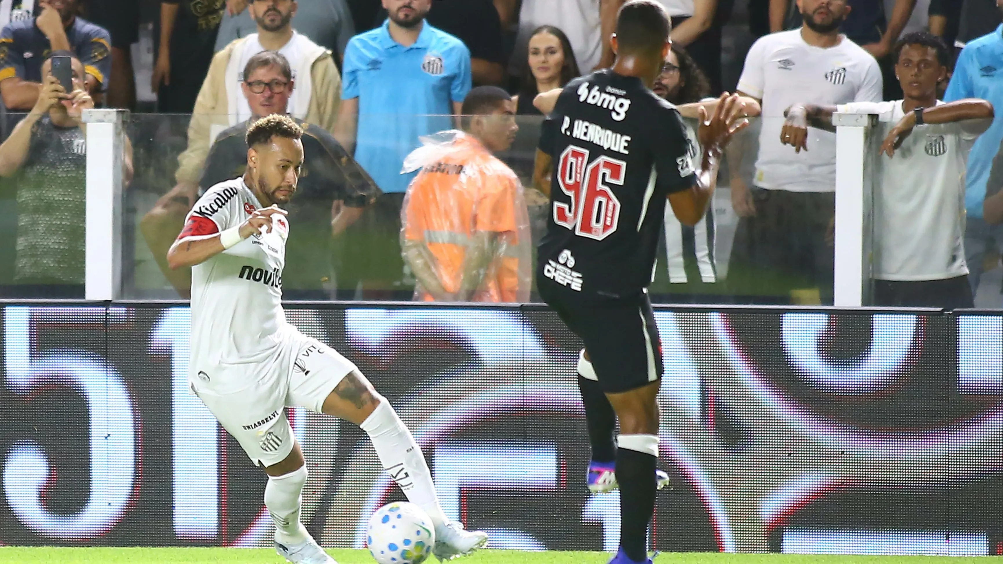 Santos X Vasco. Foto: Mauricio De Souza/AGIF