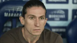 Filipe Luís confirmou a escalação do Flamengo.
