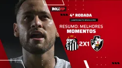 Neymar dá show, marca golaço e Santos vence o Vasco pelo Brasileirão. Foto: Jota Erre/AGIF