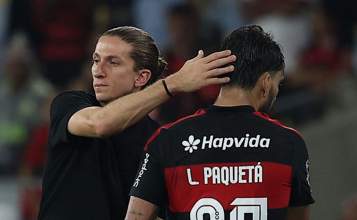 Filipe Luís coloca Paquetá e Pedro no banco em Flamengo x Lanús e perde Recopa Sul-Americana