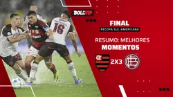 Lanús vence o Flamengo e é campeão da Recopa