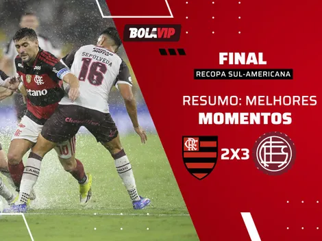 Lanús vence o Flamengo e é campeão da Recopa