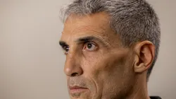 Vojvoda durante partida do Santástico na Vila Belmiro