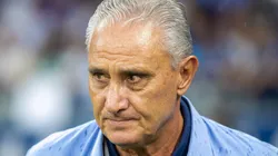 Tite durante partida do Zeiro contra o Timão