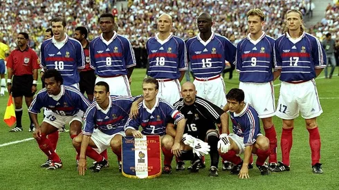 França em 1998. Foto: Ben Radford/Allsport