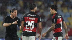 Filipe Luís e os jogadores estão pressionados - Foto: Wagner Meier/Getty Images