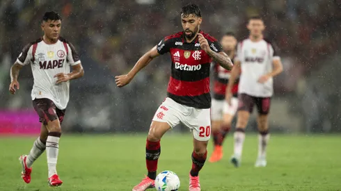 RJ – RIO DE JANEIRO – 26/02/2026 – , FLAMENGO X LANUS – Lucas Paqueta jogador do Flamengo durante partida contra o Lanus no estadio Maracana pelo campeonato [COMPETICAO]. Foto: Jorge Rodrigues/AGIF
