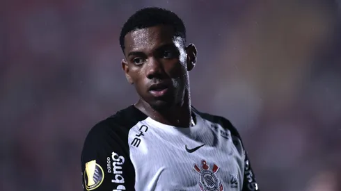 Andre jogador do Corinthians durante partida contra o Portuguesa Paulista no estadio Caninde pelo campeonato Paulista 2026. Foto: Marcello Zambrana/AGIF