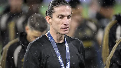 Filipe Luís não conseguiu levar o Flamengo ao título.