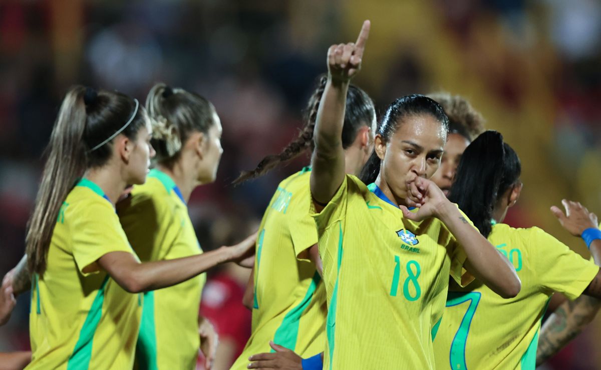 Com boa atuação, Brasil goleia Costa Rica em primeiro amistoso de 2026 no futebol feminino