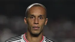 Miranda nos tempos de jogador do SPFC