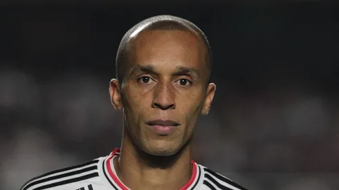 Miranda nos tempos de jogador do SPFC
