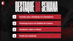 Agenda da semana: Libertadores, estaduais e bastidores