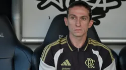 Filipe Luis tecnico do Flamengo durante partida contra o Botafogo no estadio Engenhao pelo campeonato Carioca 2026. Foto: Thiago Ribeiro/AGIF