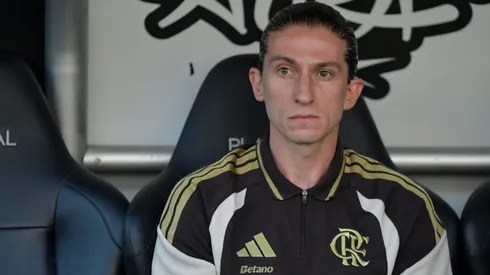 Filipe Luis tecnico do Flamengo durante partida contra o Botafogo no estadio Engenhao pelo campeonato Carioca 2026. Foto: Thiago Ribeiro/AGIF