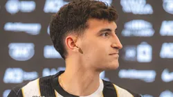 Tomás Perez ainda não estreou pelo Atlético Mineiro Foto: Pedro Souza / Atlético