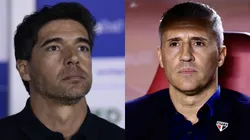 Abel Ferreira vs Crespo. Foto: Marcello Zambrana/AGIF