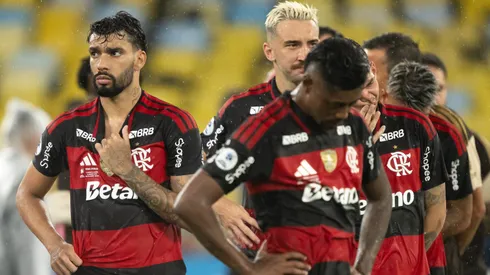 Flamengo em derrota para o Lanús no Maracanã.