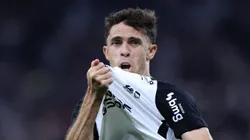 Gabriel Paulista jogador do Corinthians comemora seu gol durante partida contra o Bragantino no estadio Arena Corinthians pelo campeonato Brasileiro A 2026. Foto: Marcello Zambrana/AGIF