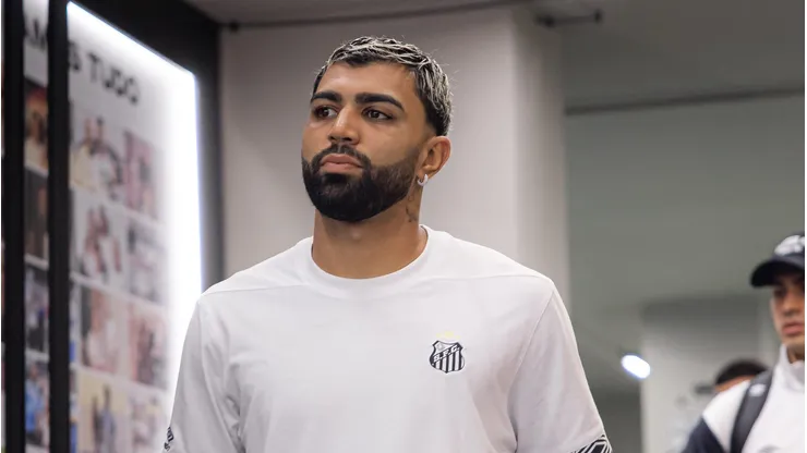 Gabigol não foi utilizado na vitória diante do Vasco