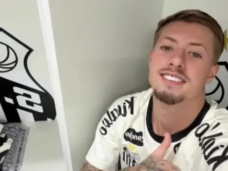 Enzo Boer tem contrato regularizado no Santos