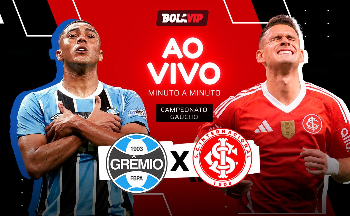 Grêmio x Internacional AO VIVO – Onde assistir em tempo real pelo Campeonato Gaúcho