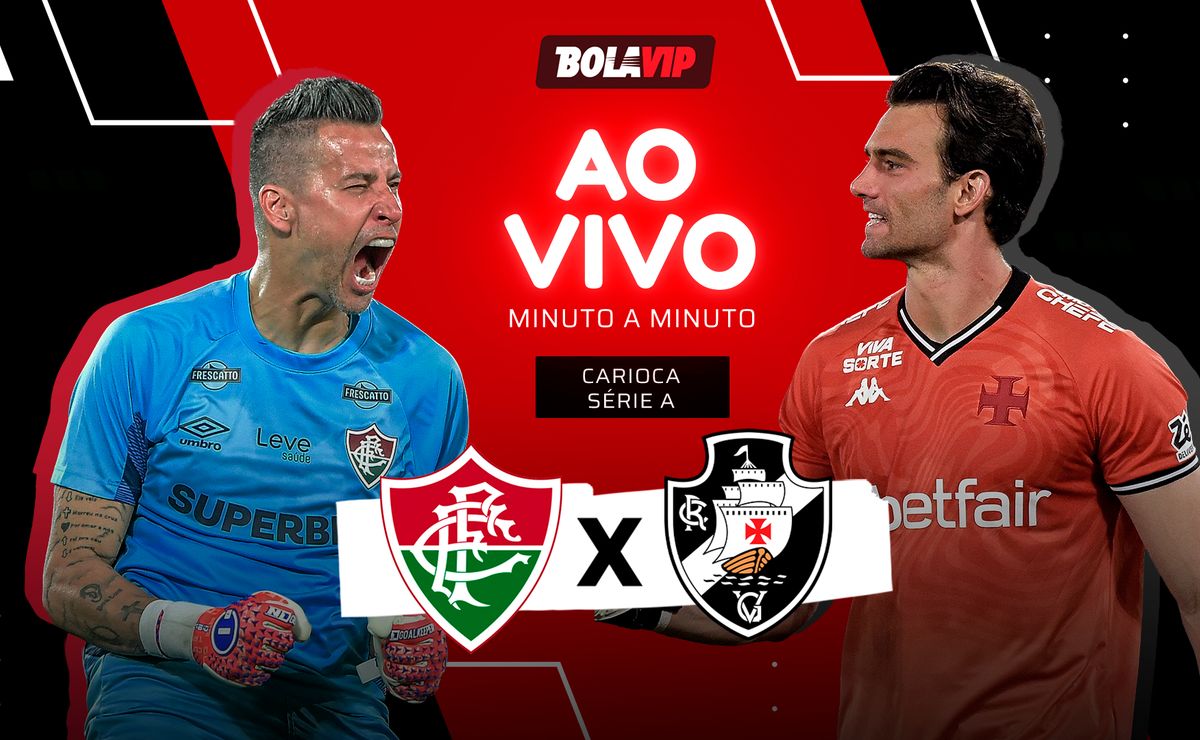 Fluminense x Vasco AO VIVO – Onde assistir jogo em tempo real pelo Campeonato Carioca