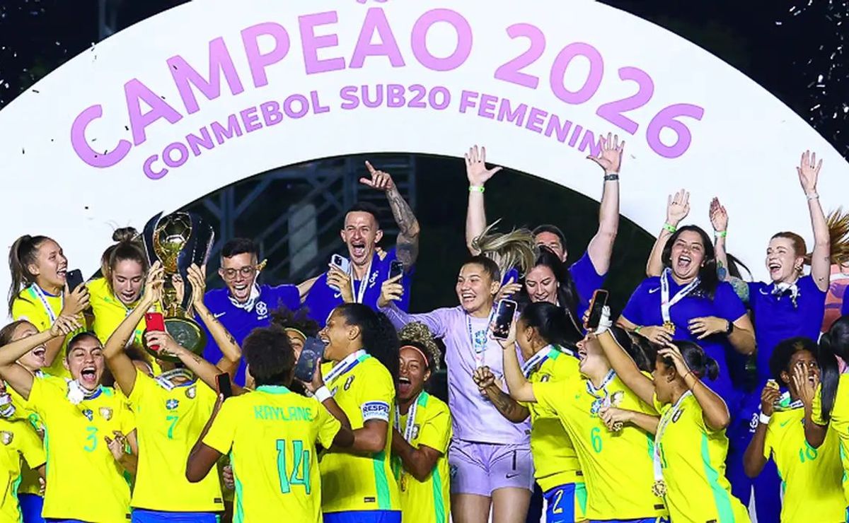 Brasil é campeão do Sul-Americano Feminino Sub-20