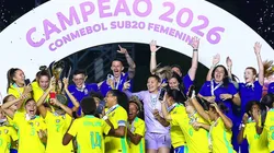 Brasil é campeão Sul-Americano Sub-20. Foto: Divulgação/CBF