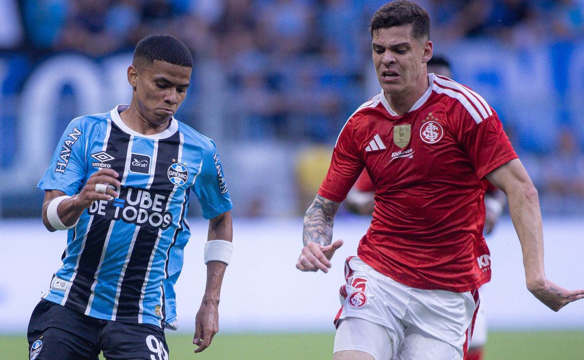 Confira as notas dos jogadores de Grêmio e Internacional na ida da final do Campeonato Gaúcho 2026