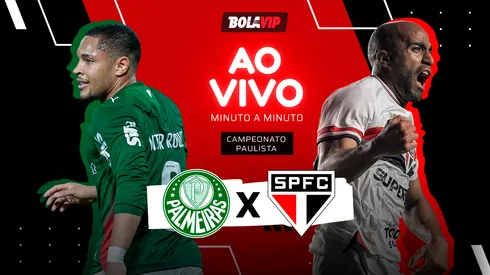 Palmeiras x São Paulo é transmitido ao vivo pelo Bolavip Brasil. Fotos: Marcello Zambrana e Thiago Ribeiro – AGIF