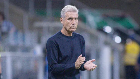 Luís Castro técnico do Grêmio. Foto: Maxi Franzoi/AGIF