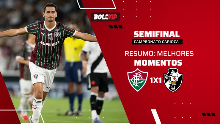 Fluminense empata com Vasco e está na final do Carioca