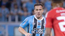 Arthur jogador do Grêmio durante partida contra o Internacional. Foto: Maxi Franzoi/AGIF