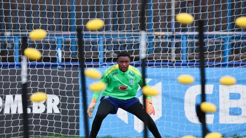 Thaís Lima, goleira da Seleção. Foto: Lívia Villas Boas/CBF