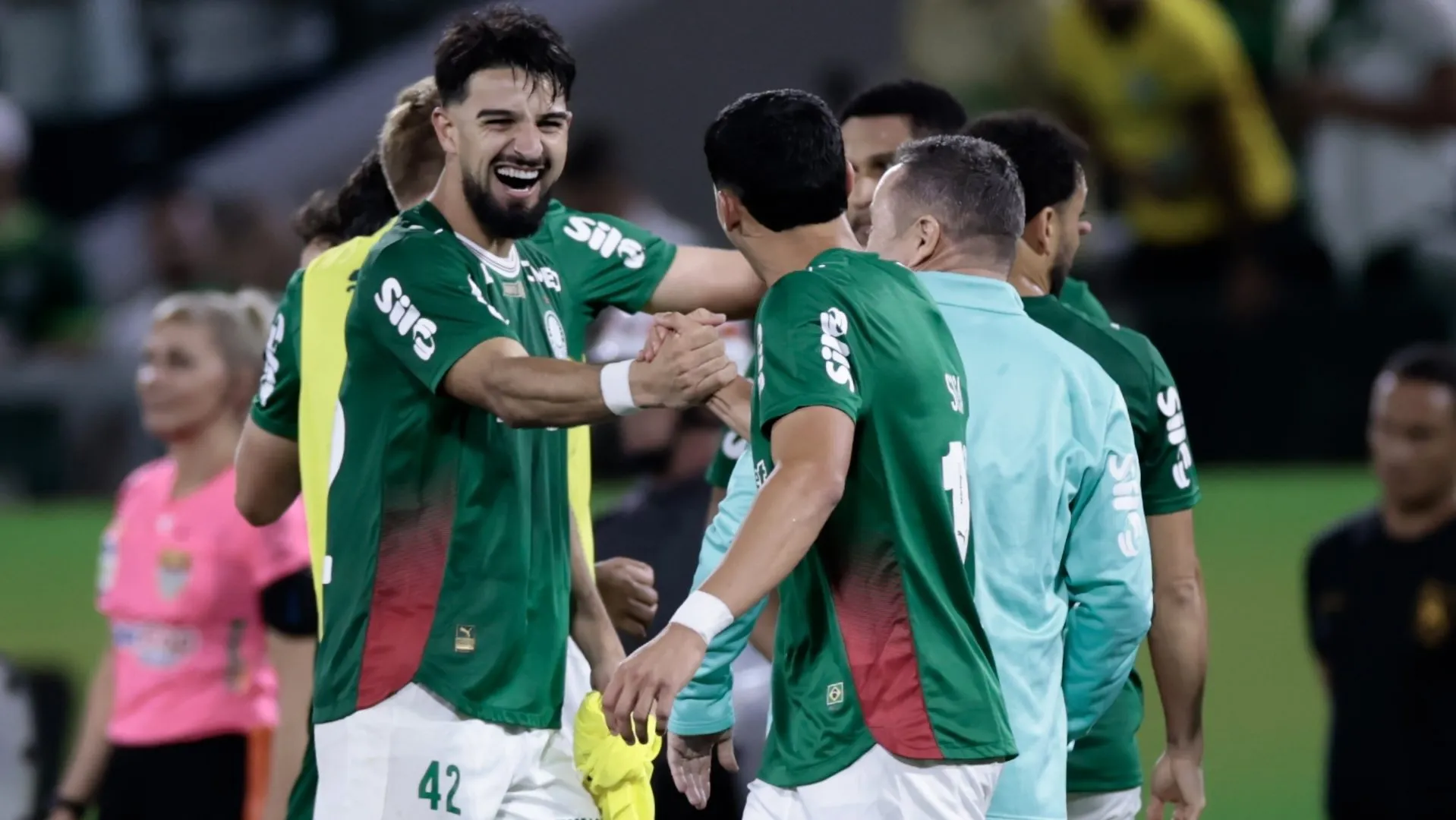 Jogadores do Palmeiras