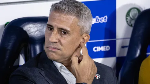 Crespo analisou o desempenho Tricolor – Foto: Ettore Chiereguini/AGIF