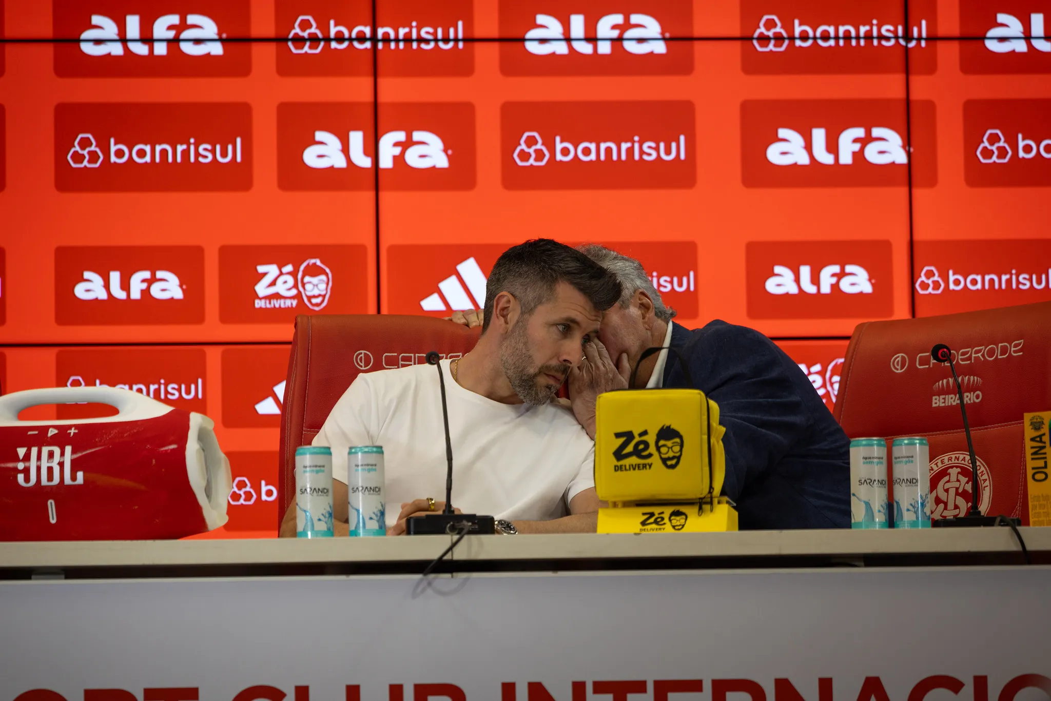 Pezzolano e Abel Braga saíram derrotados no Gre-Nal 450 – Foto: Filipe Maciel / Internacional