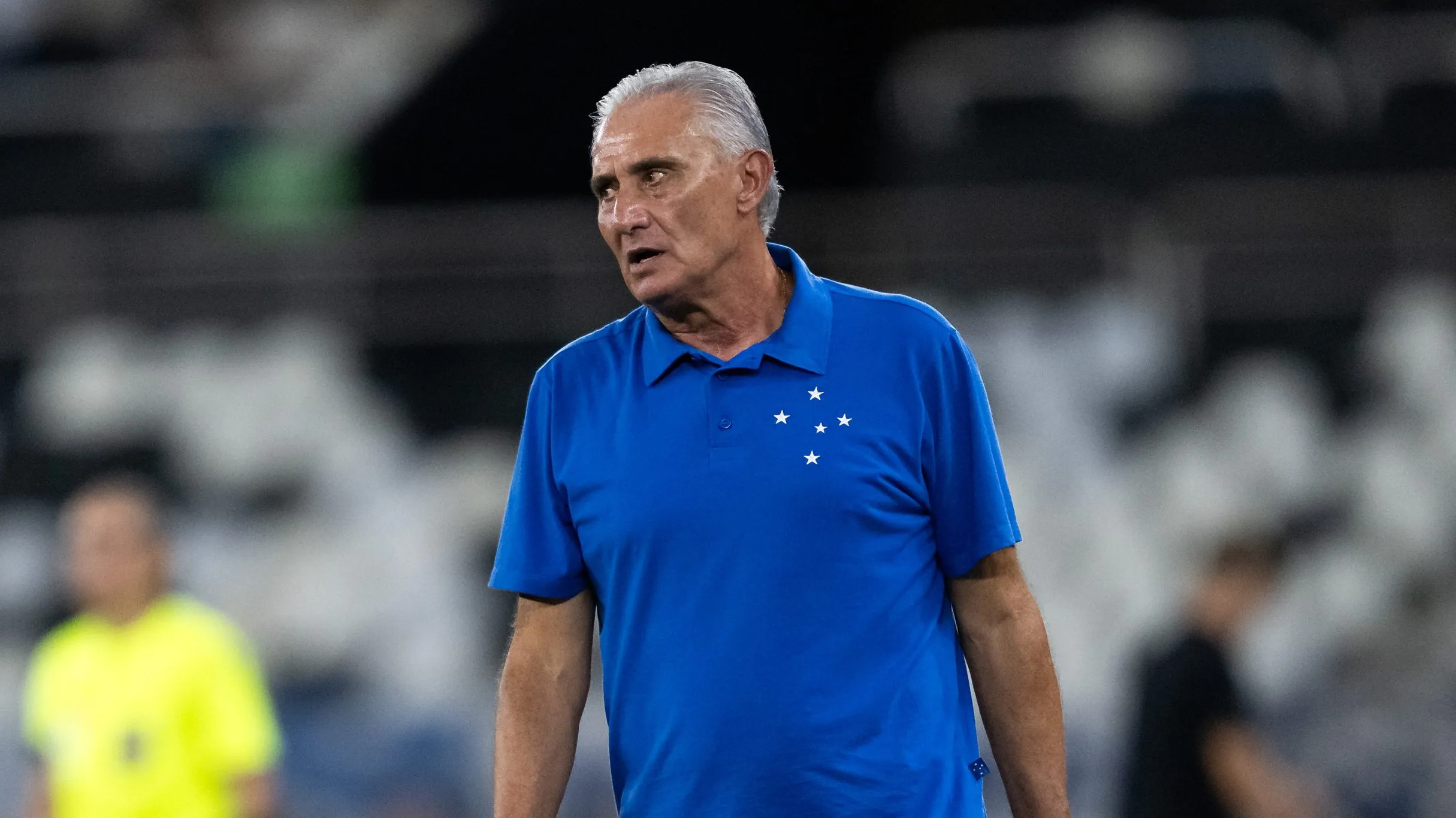 Tite no Cruzeiro. Foto: Jorge Rodrigues/AGIF